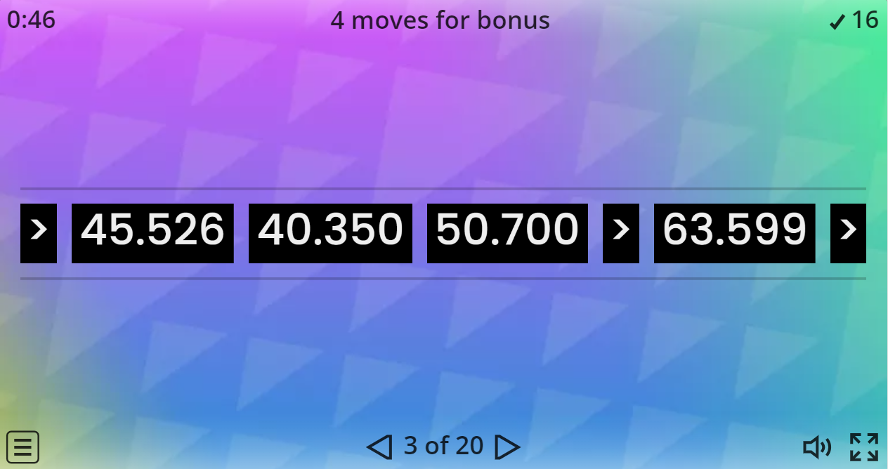 Sayıları Sıralama Oyunu – Wordwall