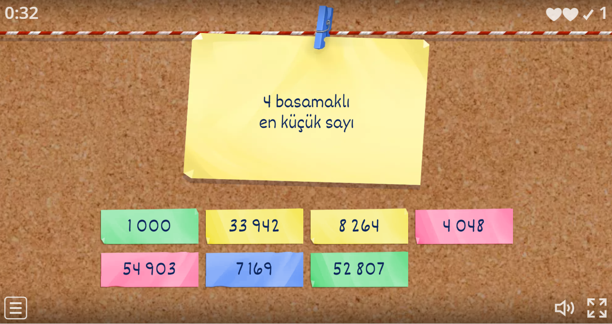 Doğal Sayılar – 1