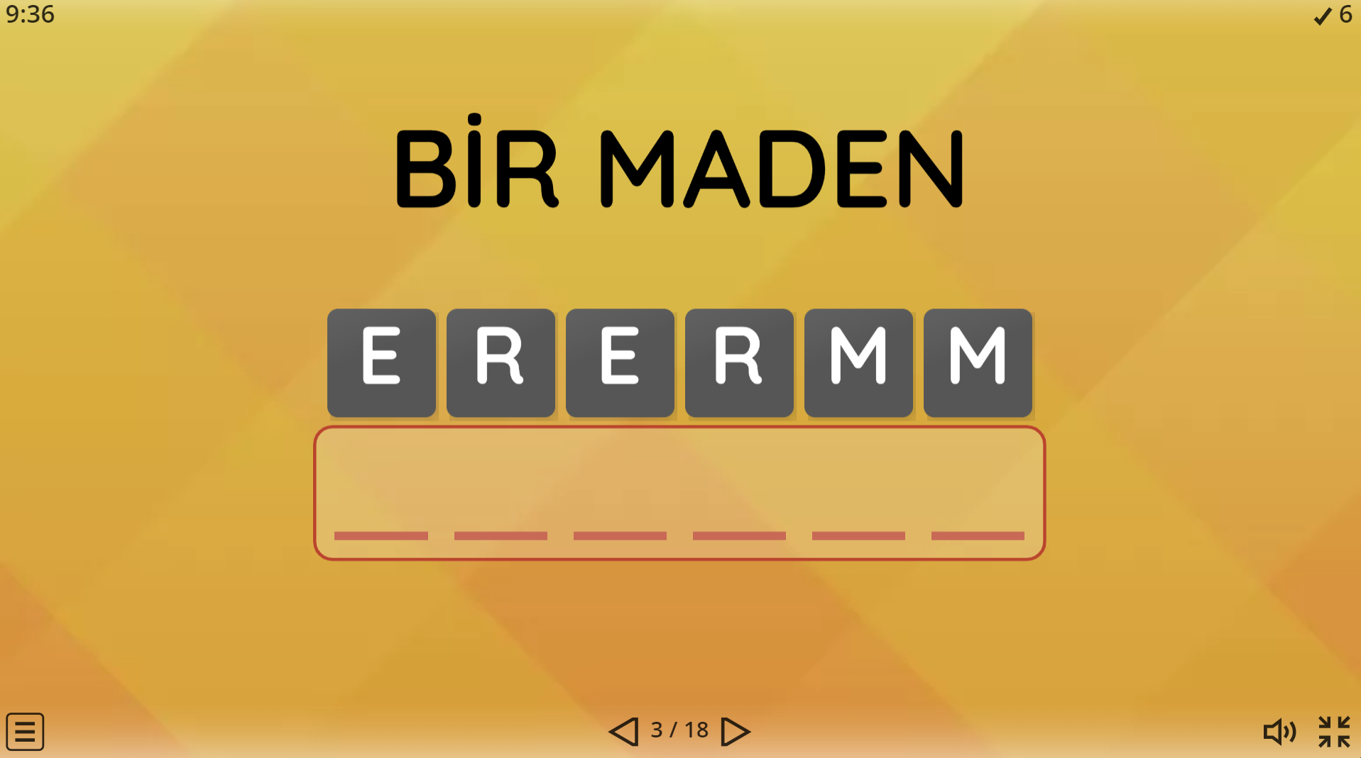 Kayaçlar ve Madenler – Wordwall